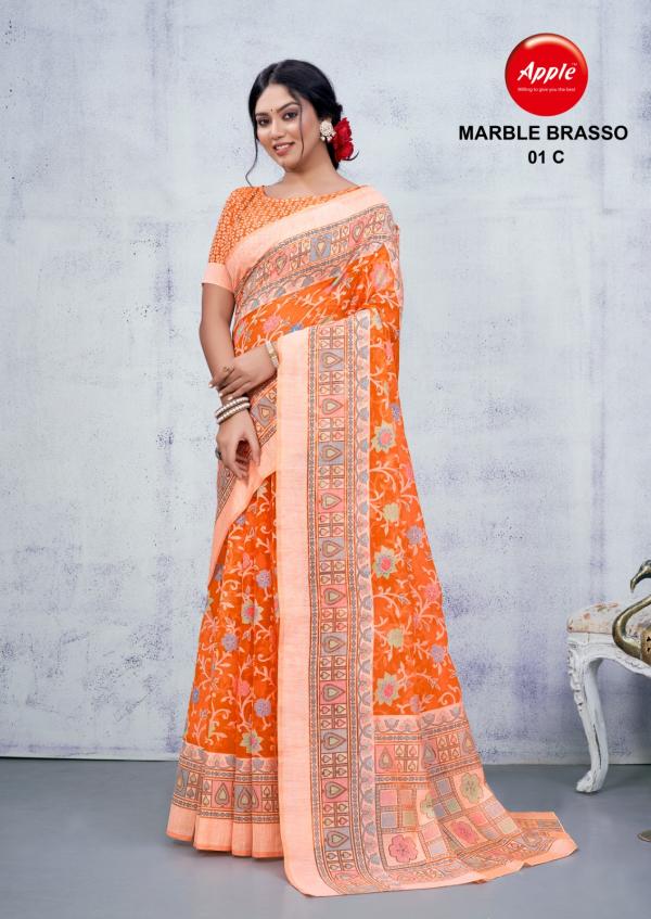 Marble Brasso Vol 1 Casual Wear Saree Collection